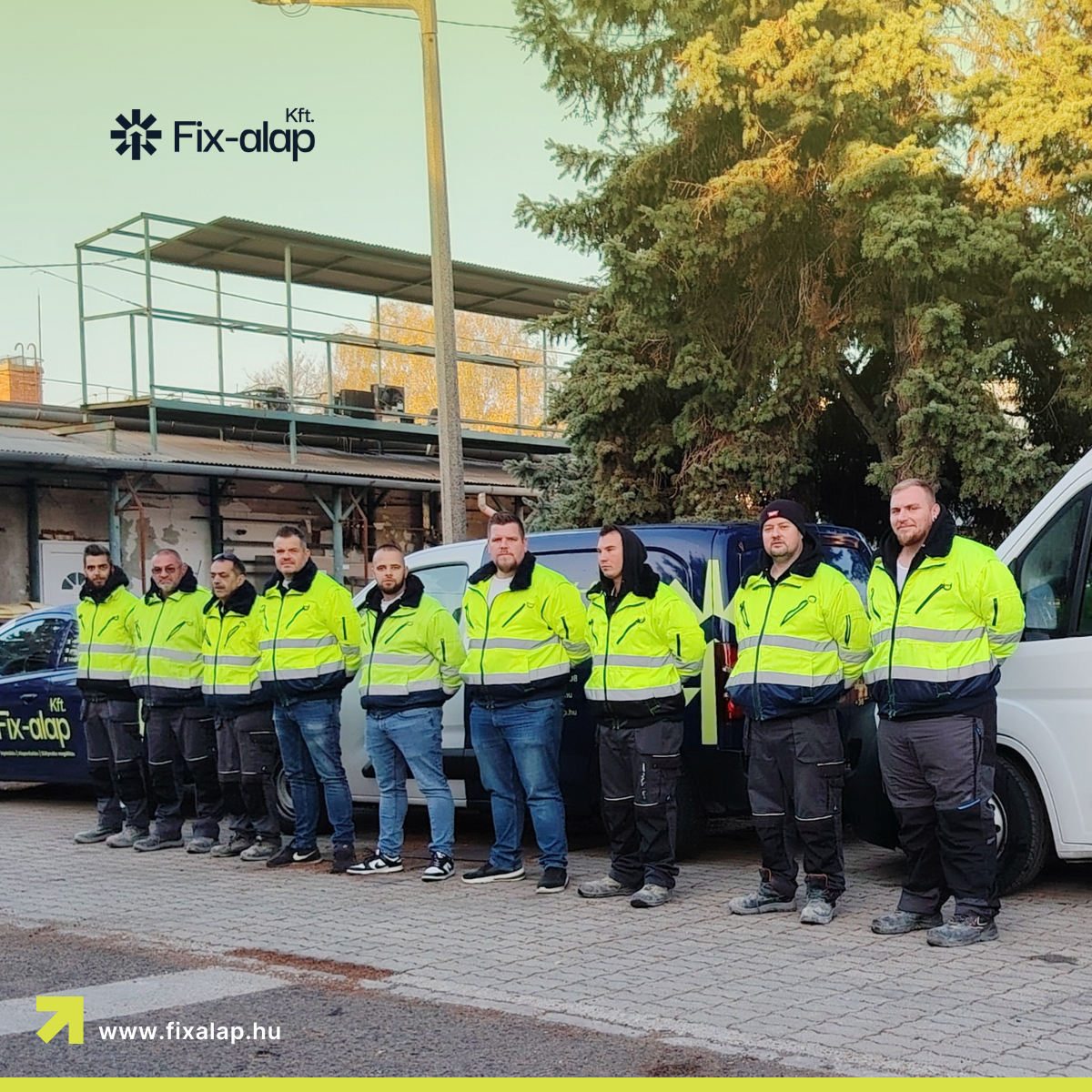 Fix-Alap Kft. csapatfotó